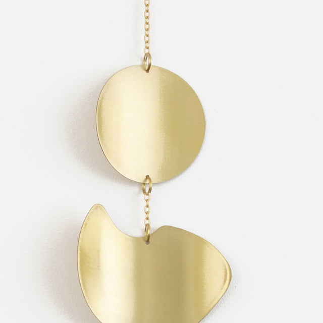 Mineral Wall Hanging - Brass
