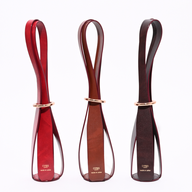 Wine Bottle Leather Carriers