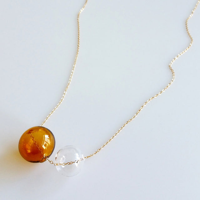 Amber Bubble Necklace